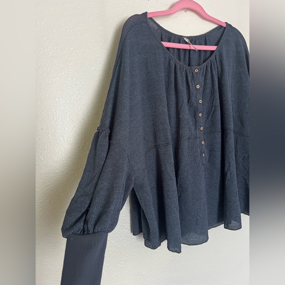 Free People Marla Henley Top - Picture 2 of 4